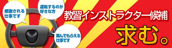 ���ӂ����d���ł� �^�]����̂��D���ȕ� ���ł��炦��d���ł� ���K�C���X�g���N�^�[��� ���ށB